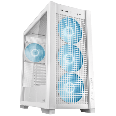 Компютърна кутия ASUS TUF GAMING GT302 ARGB, Бяла - 90DC00I3-B19000 gallery image 1
