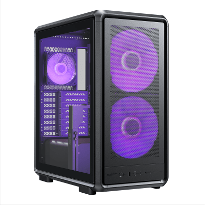 Компютърна кутия Cooler Master MasterFrame 500 Mesh ARGB, Черна - MF500M-KHNN-S01 gallery image 1