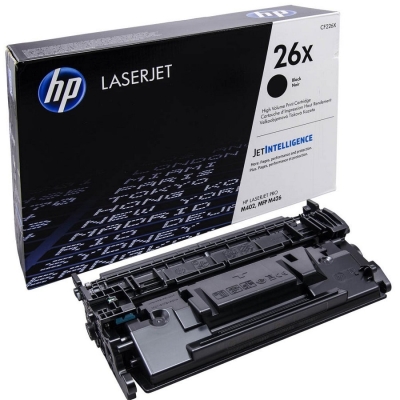 Консуматив HP 26X, Black - CF226X