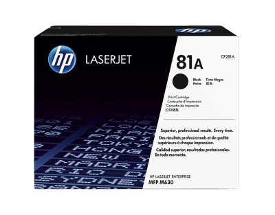 Консуматив HP 81A, Black - CF281A