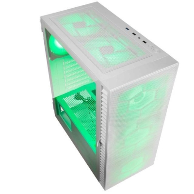 Настолен компютър Sleek Game, AMD Ryzen 5 9600, 32GB RAM, 1TB SSD, NVIDIA GeForce RTX 5060 8GB, Без ОС, Бял - 8921 gallery image 3