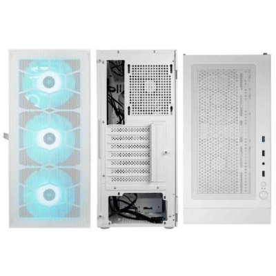 Настолен компютър Sleek Game, AMD Ryzen 5 9600, 32GB RAM, 1TB SSD, NVIDIA GeForce RTX 5060 8GB, Без ОС, Бял - 8921 gallery image 4
