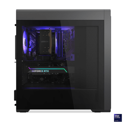 Настолен компютър Lenovo Legion T7 34IAS10, Intel Core Ultra 9 285K, 64GB RAM, 2TB SSD, NVIDIA GeForce RTX 5080 16GB, Без ОС, Сив - 90Y60057RM gallery image 7