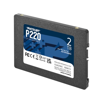 2TB SSD Patriot P220, SATA3 - P220S2TB25 gallery image 2