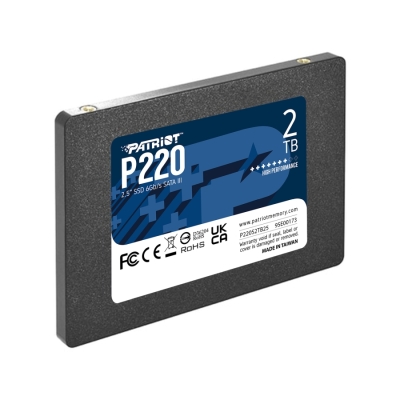 2TB SSD Patriot P220, SATA3 - P220S2TB25 gallery image 3