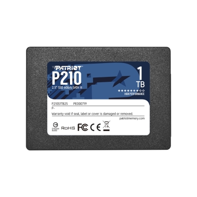 1TB SSD Patriot P210, SATA3 - P210S1TB25 gallery image 1