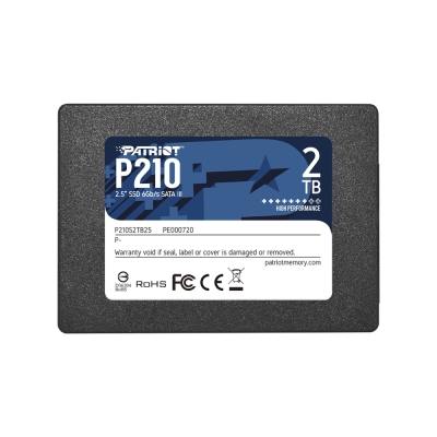 2TB SSD Patriot P210, SATA3 - P210S2TB25 gallery image 1