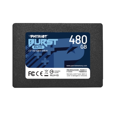 480GB SSD Patriot Burst Elite, SATA3 - PBE480GS25SSDR gallery image 1
