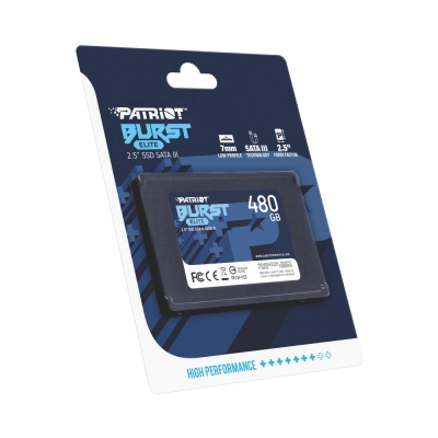 480GB SSD Patriot Burst Elite, SATA3 - PBE480GS25SSDR gallery image 5