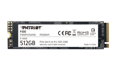 512GB SSD Patriot P300, M.2 2280 - P300P512GM28 gallery image 1