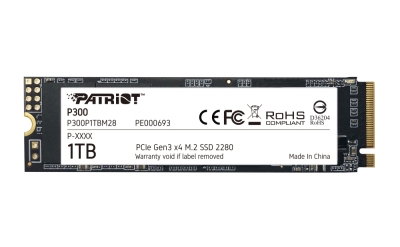 1TB SSD Patriot P300, M.2 2280 - P300P1TBM28 gallery image 1