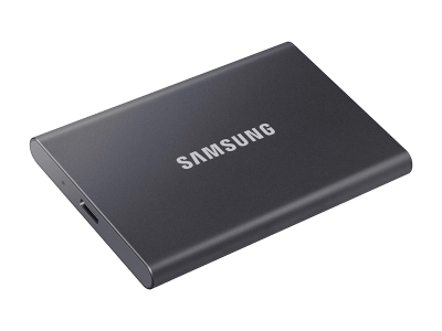 2TB SSD Samsung T7, USB 3.2, Сив - MU-PC2T0T/WW gallery image 3