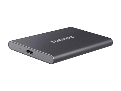 2TB SSD Samsung T7, USB 3.2, Сив - MU-PC2T0T/WW gallery image 4