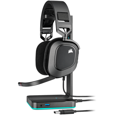 Геймърски слушалки Corsair HS80, Черни - CA-9011237-EU gallery image 4