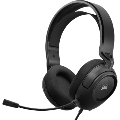 Геймърски слушалки Corsair HS35 v2, Черни - CA-9011377-EU