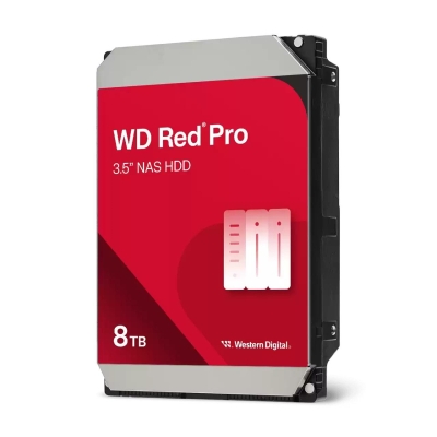 Твърд диск 8TB Western Digital Red Pro - WD8005FFBX