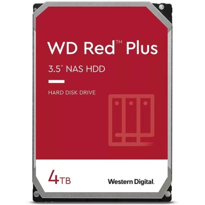Твърд диск 4TB Western Digital Red Plus - WD40EFPX