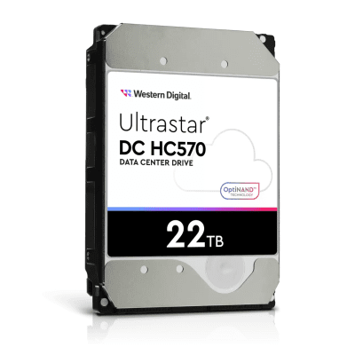 Твърд диск 22TB Western Digital Ultrastar DC HC570 - 0F48155 gallery image 2