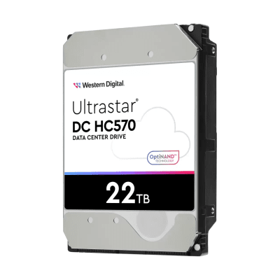 Твърд диск 22TB Western Digital Ultrastar DC HC570 - 0F48155 gallery image 3