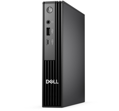Настолен компютър Dell Pro Micro QCM1250, Intel Core Ultra 7 265T, 16GB DDR5, 512GB SSD, Ubuntu, Черен - BTO107_QCM1250_EMEA_UBU gallery image 2
