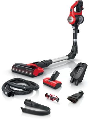 Безкабелна прахосмукачка Bosch Cordless Handstick, Червена - BBS711ANM gallery image 1