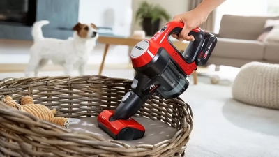 Безкабелна прахосмукачка Bosch Cordless Handstick, Червена - BBS711ANM gallery image 7