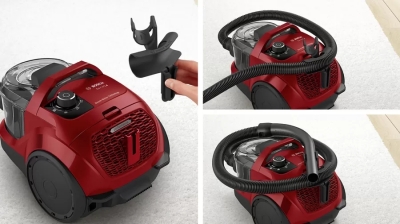 Прахосмукачка Bosch Series 4, 750 W, Червена -  BGC21X350 gallery image 4