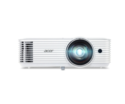 Мултимедиен проектор Acer S1287n, DLP, 4000 ANSI Lum, Бял - MR.JYW11.001 gallery image 2