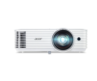 Мултимедиен проектор Acer S1387n, DLP, 4000 ANSI Lum, Бял - MR.JYX11.001 gallery image 2