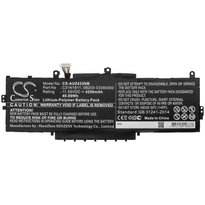 Батерия Cameron Sino за лаптоп ASUS, 11.55 V - CS-AUZ433NB gallery image 1
