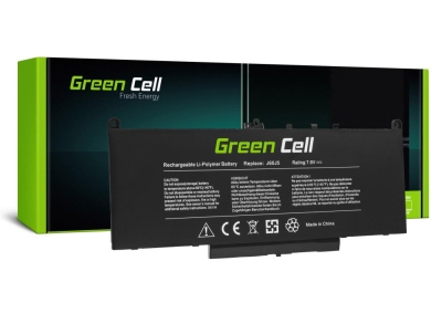 Батерия Green Cell за лаптоп Dell, 7.6 V - GC-DELL-E7270-DE135 gallery image 1