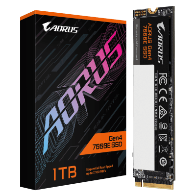 1TB SSD GIGABYTE AORUS 7000E, NVMe, PCIe 4.0 Gen 4 - AG470E1TB gallery image 4