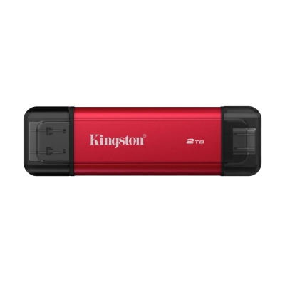 2TB SSD Kingston Dual, Черен/Червен - SPSD/2TB gallery image 1