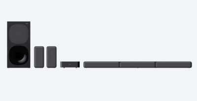 Аудио система Sony HT-S40R, 5.1ch Home Cinema Soundbar System, black gallery image 1