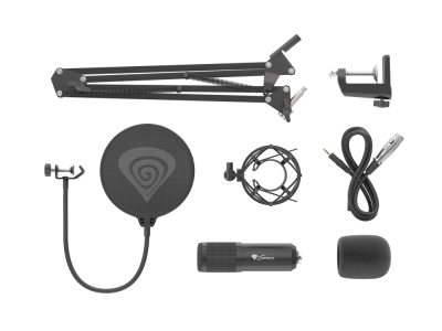 Микрофон Genesis Radium 300 Studio XLR, Черен - NGM-1695 gallery image 4