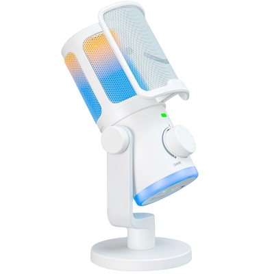 Микрофон Fifine AM6 RGB, Бял - AM6W gallery image 2