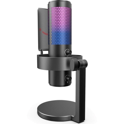 Микрофон Fifine A9 RGB, Черен - A9 gallery image 1