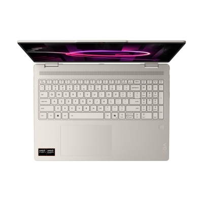 Лаптоп Lenovo Yoga 7 2-in-1, 16.0", AMD Ryzen AI 7 445, 24GB DDR5 RAM, 1TB SSD, AMD Radeon 840M, Windows 11 Home, Бежов - 83TF000XBM gallery image 4