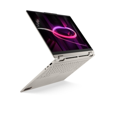 Лаптоп Lenovo Yoga 7 2-in-1, 16.0", AMD Ryzen AI 7 445, 24GB DDR5 RAM, 1TB SSD, AMD Radeon 840M, Windows 11 Home, Бежов - 83TF000XBM gallery image 7