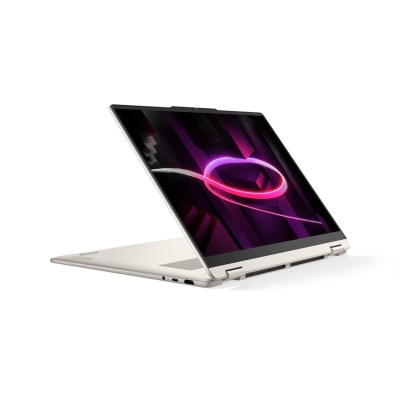 Лаптоп Lenovo Yoga 7 2-in-1, 16.0", AMD Ryzen AI 7 445, 24GB DDR5 RAM, 1TB SSD, AMD Radeon 840M, Windows 11 Home, Бежов - 83TF000XBM gallery image 8
