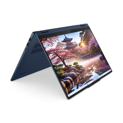 Лаптоп Lenovo IdeaPad 5 2-in-1, 16.0", AMD Ryzen AI 5 340, 16GB DDR5 RAM, 512GB SSD, AMD Radeon 840M, Windows 11 Home, Син - 83KU000GBM gallery image 1