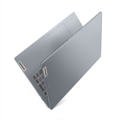 Лаптоп Lenovo IdeaPad Slim 3, 15.6", Intel Core 3 N355, 8GB RAM, 512GB SSD, Intel Graphics, Без ОС, Сив - 83L7003EBM gallery image 2