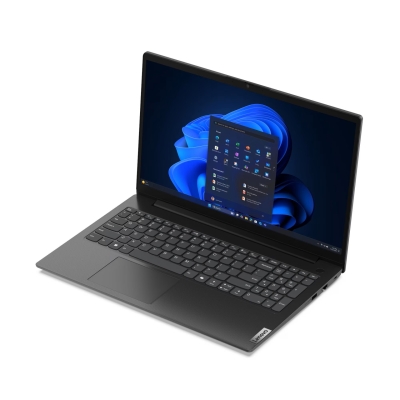 Лаптоп Lenovo V15 Gen 6 AMN, 15.6", AMD Ryzen 7 170, 16GB RAM, 512GB SSD, AMD Radeon 680M, Windows 11 Pro, Черен - 83UU000TBM gallery image 2