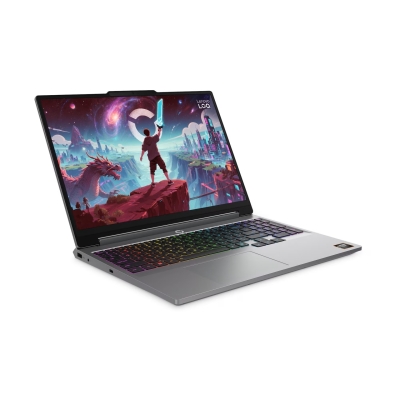 Лаптоп Lenovo LOQ, 15.3", AMD Ryzen 7 250, 32GB RAM, 1TB SSD, NVIDIA GeForce RTX 5060 8GB, Без ОС, Сив - 83TN001PBM gallery image 2