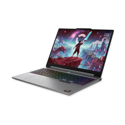 Лаптоп Lenovo LOQ, 15.3", AMD Ryzen 7 250, 32GB RAM, 1TB SSD, NVIDIA GeForce RTX 5060 8GB, Без ОС, Сив - 83TN001PBM gallery image 3