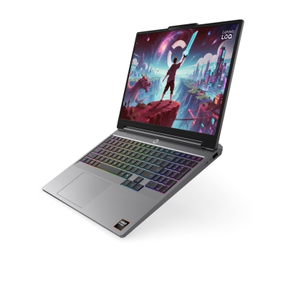 Лаптоп Lenovo LOQ, 15.3", AMD Ryzen 7 250, 32GB RAM, 1TB SSD, NVIDIA GeForce RTX 5060 8GB, Без ОС, Сив - 83TN001PBM gallery image 5