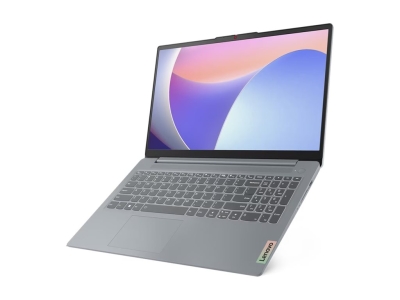 Лаптоп Lenovo IdeaPad Slim 3, 15.6", Intel N100, 8GB RAM, 128GB UFS 3.1, Intel UHD Graphics, Windows 11 Home, Сив - 82XB00KPBM gallery image 3