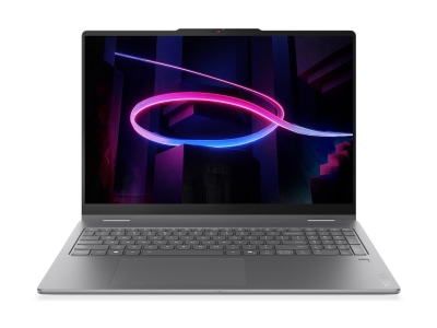 Лаптоп Lenovo Yoga 7 2-in-1, 16.0", Intel Core Ultra 7 355, 32GB RAM, 1TB SSD, Intel Graphics, Windows 11 Home, Сив - 83TE0010BM gallery image 1
