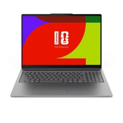 Лаптоп Lenovo IdeaPad Slim 5, 16.0", Intel Core Ultra 7 355, 32GB RAM, 1TB SSD, Intel Graphics, Без ОС, Сив - 83S6001TBM gallery image 1