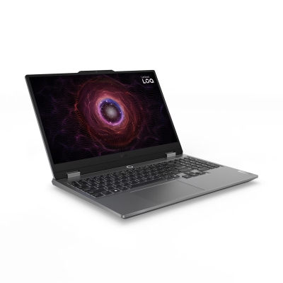 Лаптоп Lenovo LOQ, 15.6", AMD Ryzen 7 7445HS, 16GB DDR5 RAM, 512GB SSD, NVIDIA GeForce RTX 3050 6GB, Без ОС, Сив - 83DX00FEBM gallery image 2